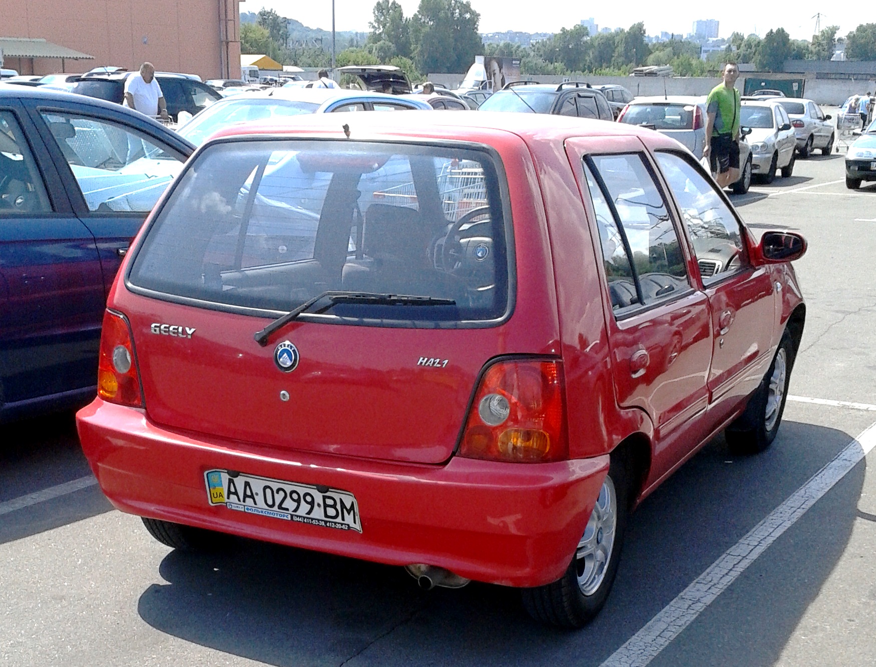 AA 0299 BM, Geely HQ 1st gen Hatchback, 1998–2006