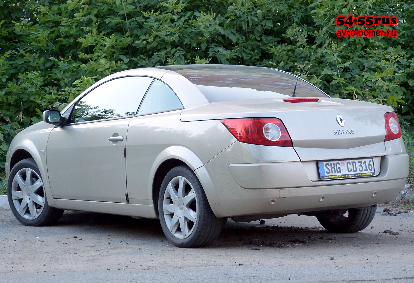 SHG CD 316, Renault Mégane 2nd gen CC Cabriolet (E84), 2003–2009