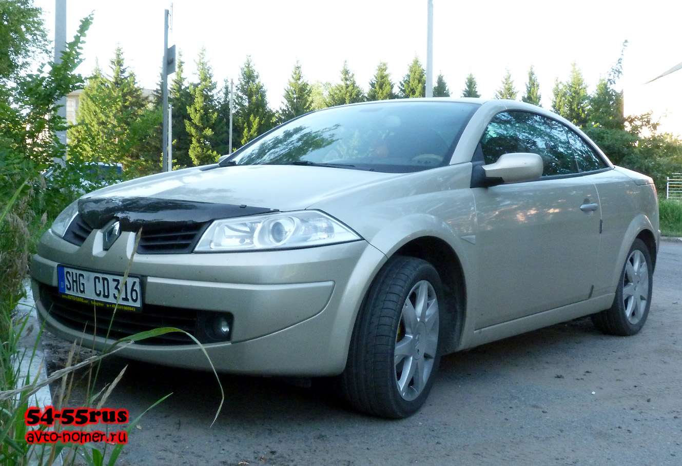SHG CD 316, Renault Mégane 2nd gen CC Cabriolet (E84), 2003–2009