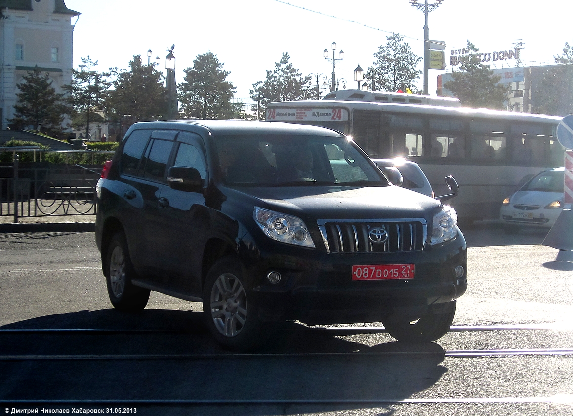 087 D 015 27, Toyota Land Cruiser Prado 4th gen 5-door SUV (J150), 2009–2013