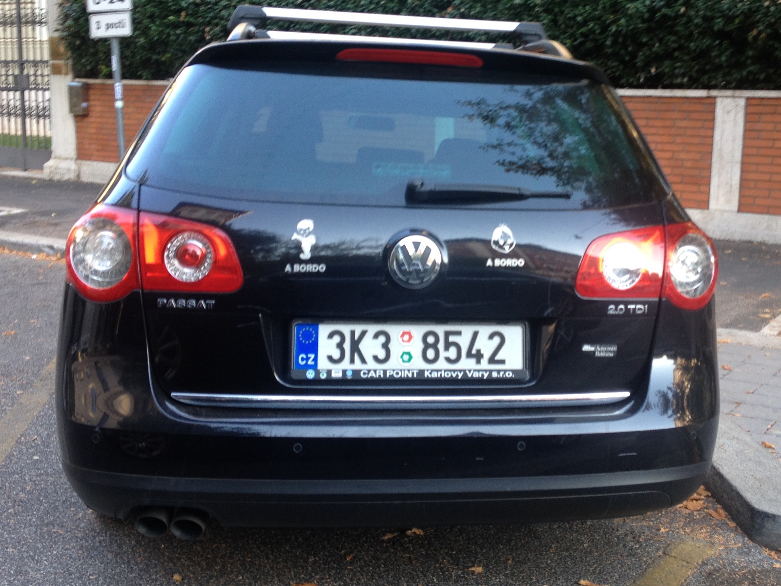 3K3 8542, Volkswagen Passat 