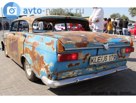 KLE JS 179, License plate without vehicle