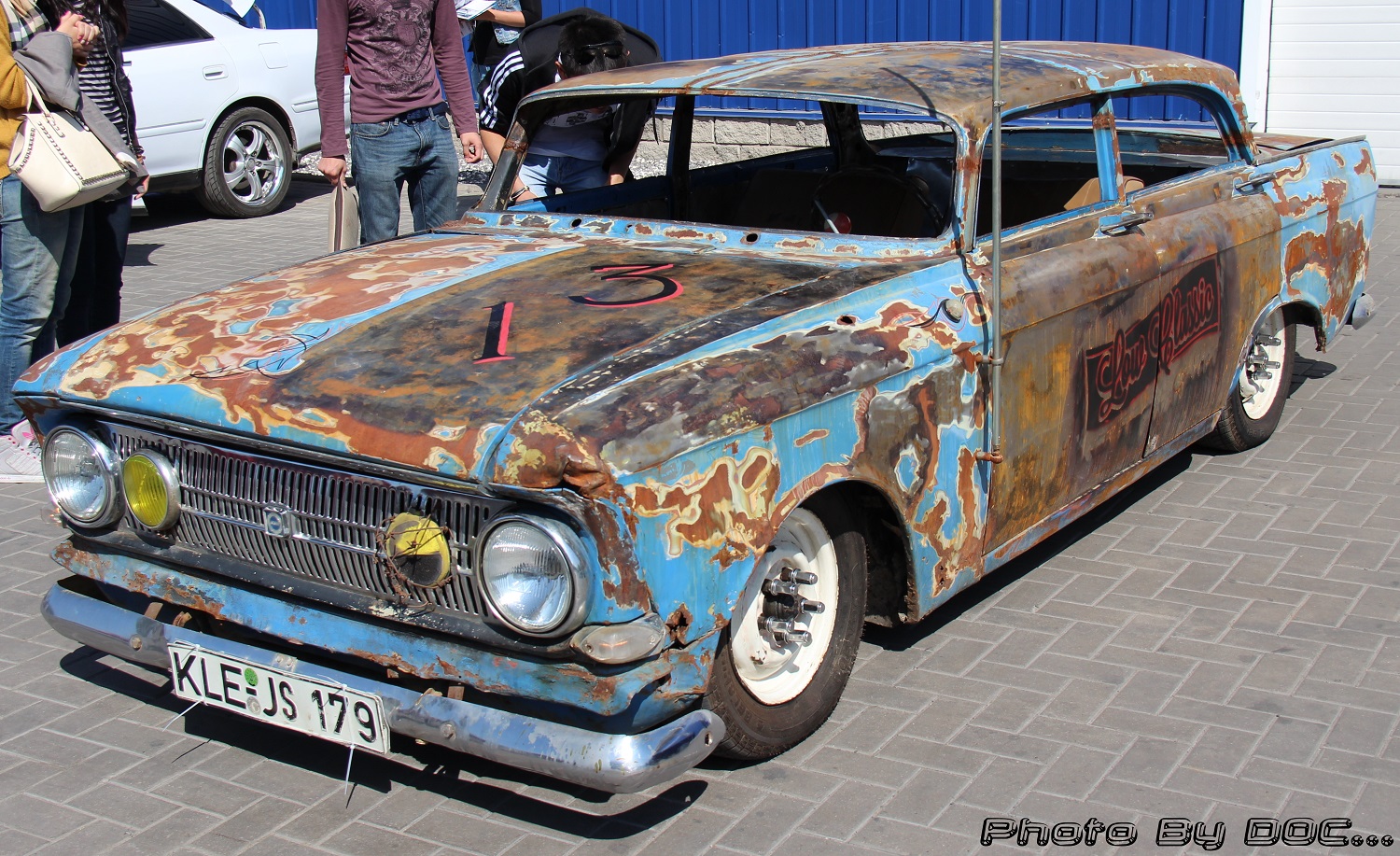 KLE JS 179, License plate without vehicle 