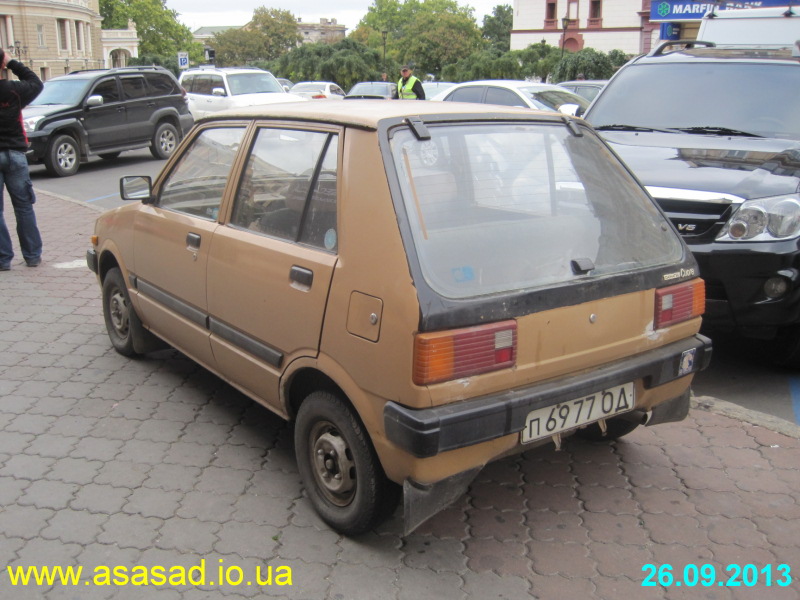 п 6977 ОД, Daihatsu Cuore 2nd gen 3-door Hatch (L55/L60), 1980–1985