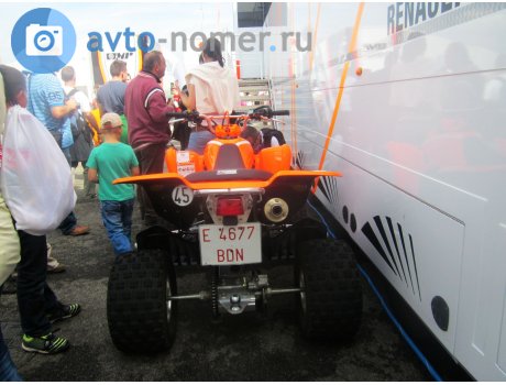 E 4677 BDN, Suzuki Quadsport