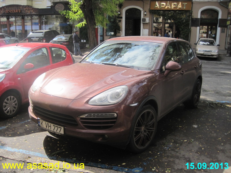K VH 777, Porsche Cayenne 2nd gen (958; 92A), 2010–2014