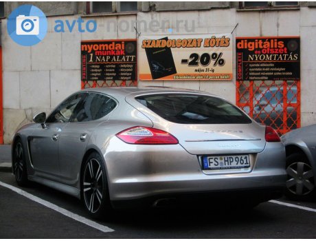 FS HP 961, Porsche Panamera