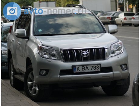 K BA 783, Toyota Land Cruiser Prado