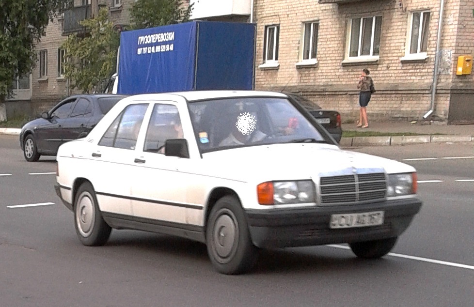CU AC 167, Mercedes-Benz C-Klasse 190 Sedan (W201), 1982–1993