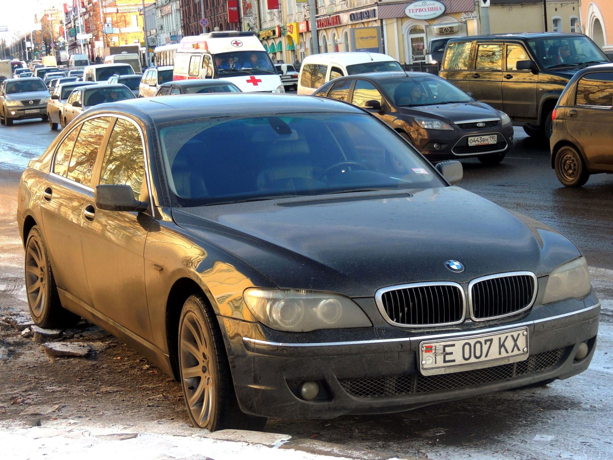 E 007 KX, BMW 7 Series 4th gen (E65–E68), facelift, 2005–2008