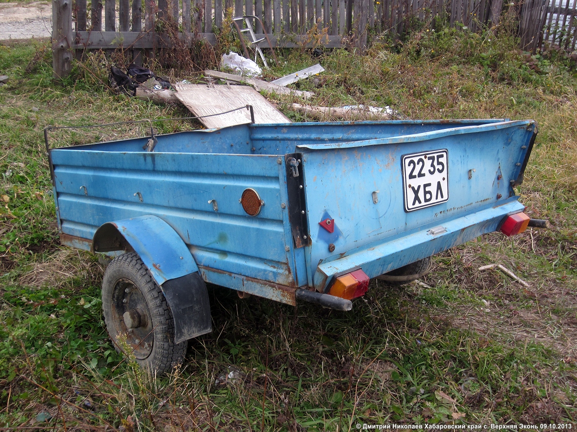 Прицепы ссср для легковых автомобилей фото и название