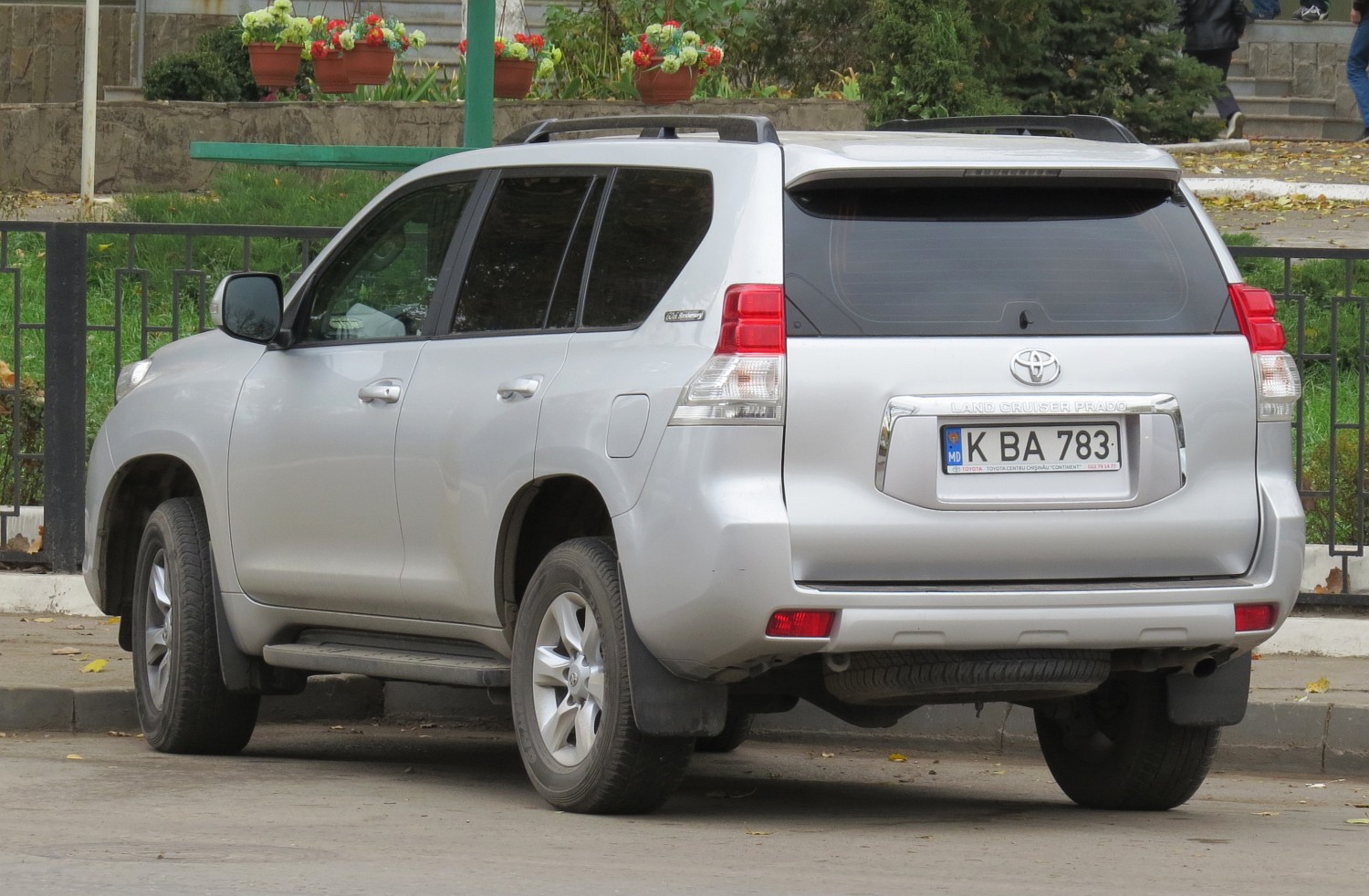 K BA 783, Toyota Land Cruiser Prado 4th gen 5-door SUV (J150), 2009–2013