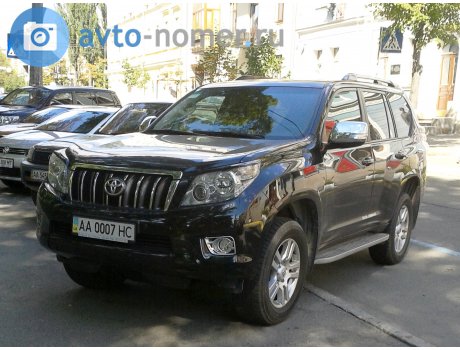 AA 0007 HC, Toyota Land Cruiser Prado