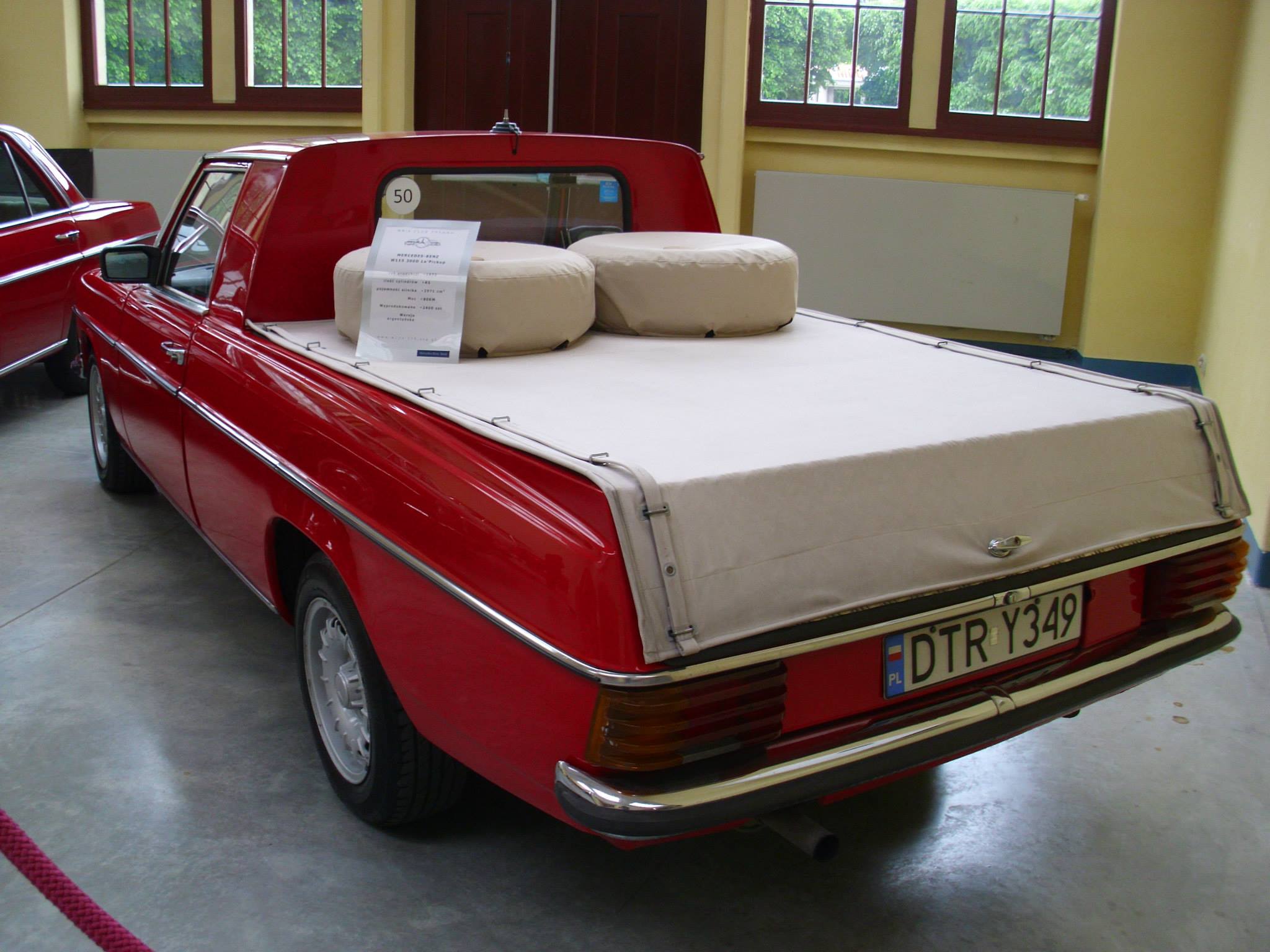 DTR Y349, Mercedes-Benz E-Klasse 220 La Pickup (W115; AR-market), 1972­–1976