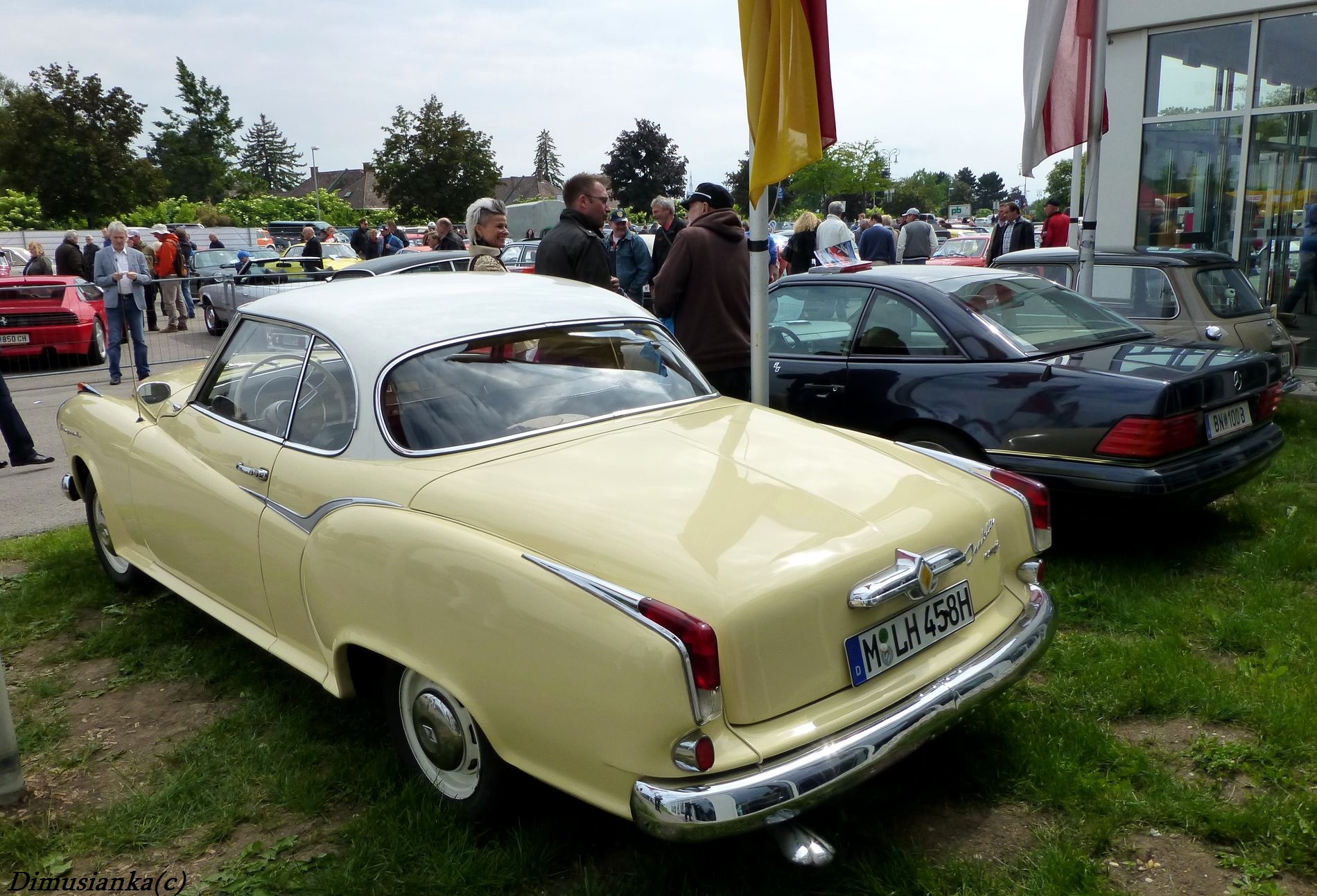 M LH 458 H, Borgward Isabella 1st gen 2-door Coupé, 1957–1961 (–1965 for LATAM-market)