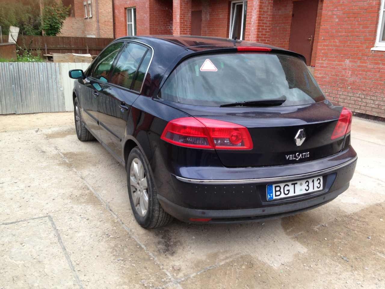 BGT 313, Renault Vel Satis 1st gen (B73), 2001–2009