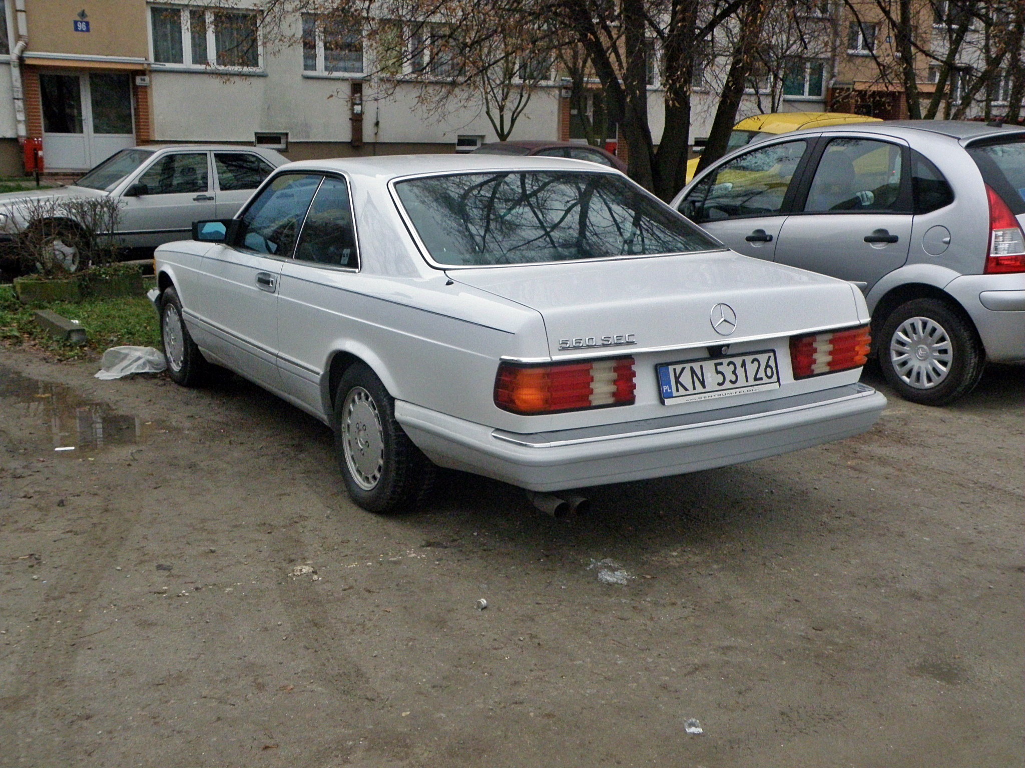 KN 53126, Mercedes-Benz S-Klasse 4th gen Coupé (C126), 1981–1991