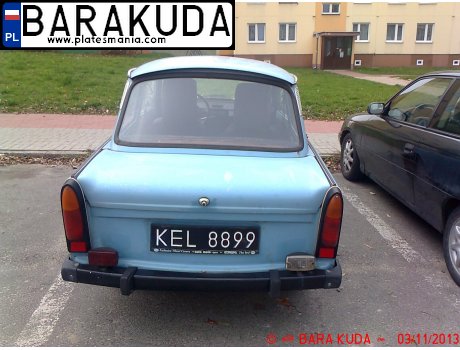 KEL 8899, Trabant 601