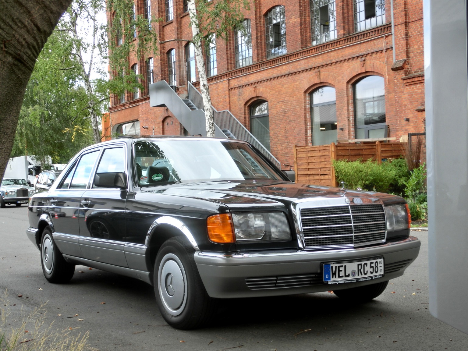 WEL RC 58 (03/11), Mercedes-Benz S-Klasse 4th gen Sedan (W126/V126), 1979–1991