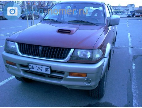 BA 167 NE, Mitsubishi Pajero Sport