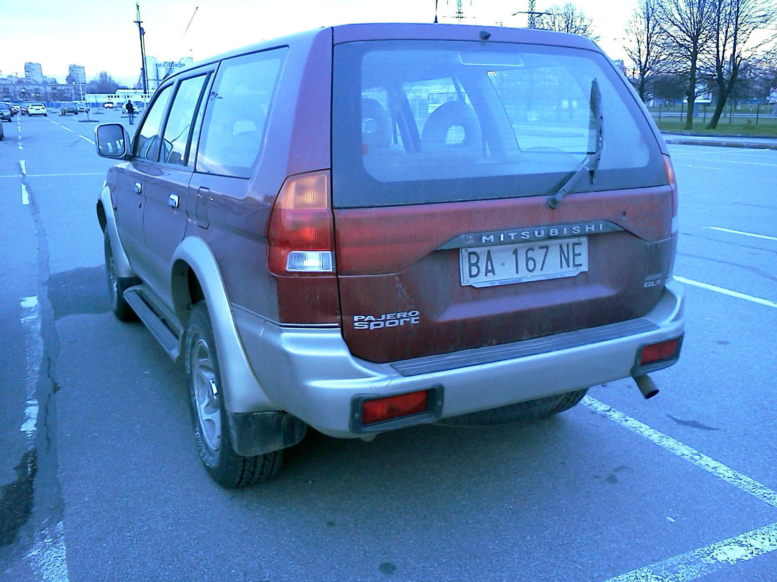 BA 167 NE, Mitsubishi Pajero Sport 