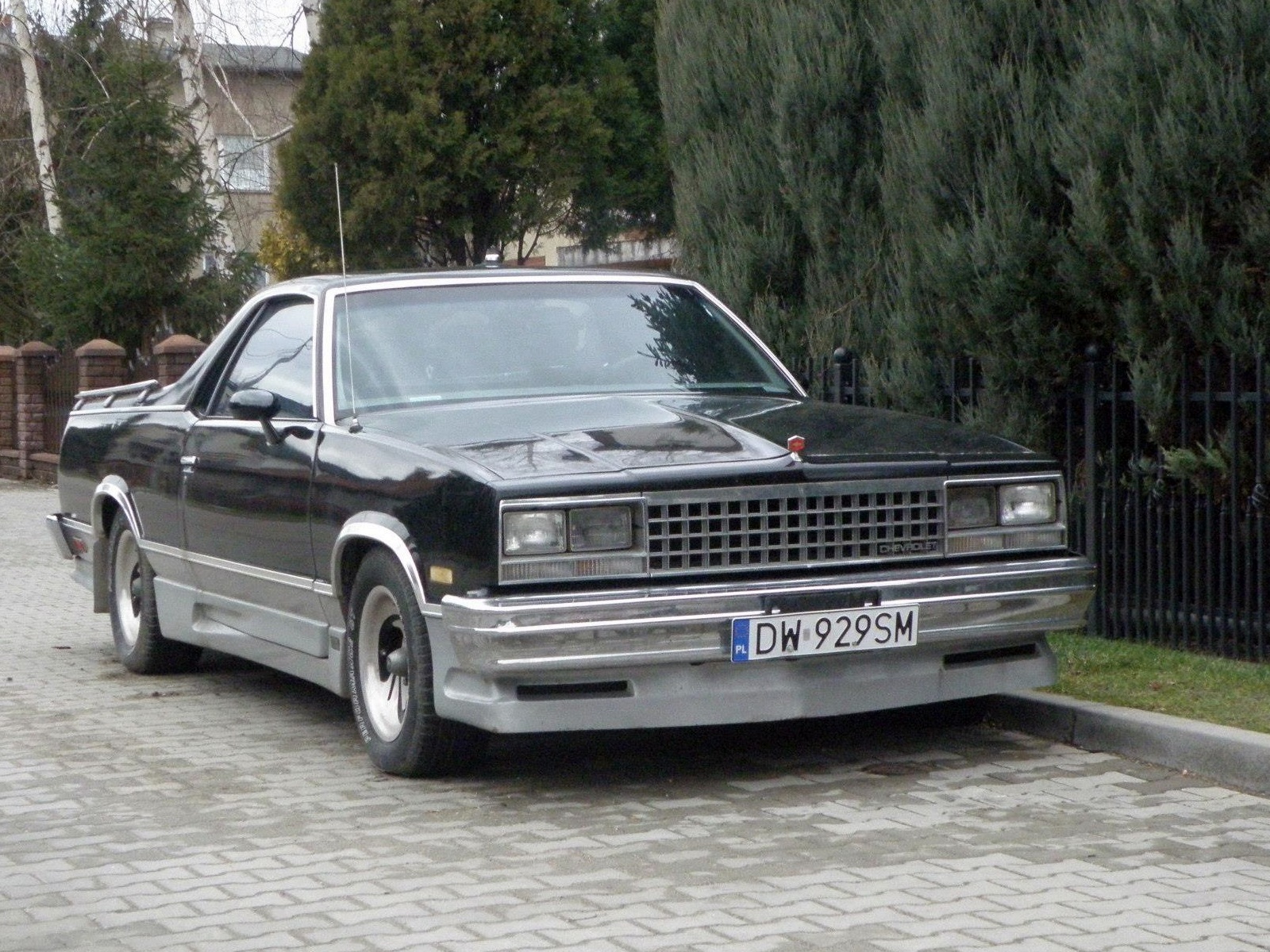 DW 929SM, Chevrolet El Camino 5th gen (80; G-body), facelift, 1981–1987