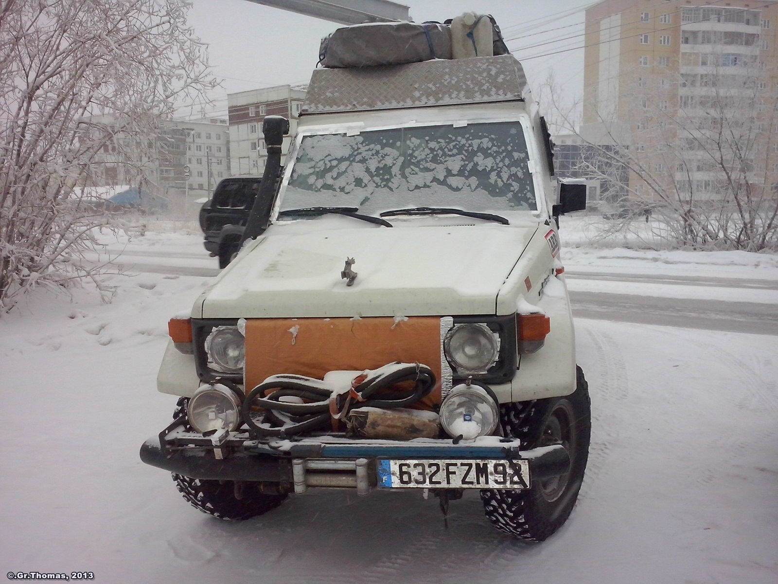 632 FZM 92, Toyota Land Cruiser 70 3-door Troop Carrier (J75/J78), 1984–2007
