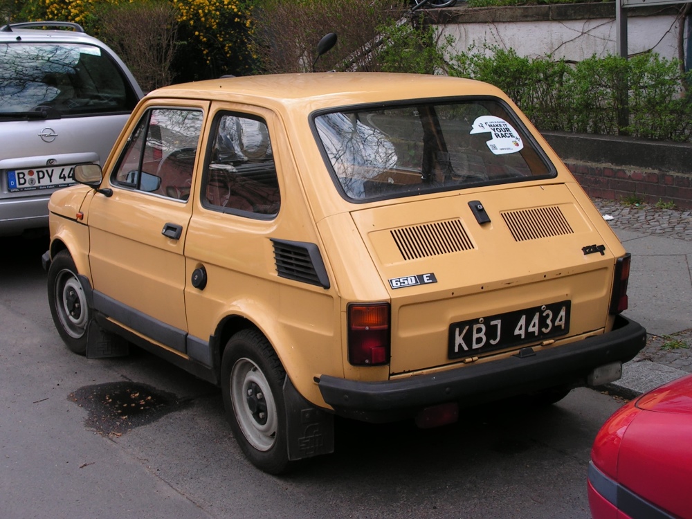 KBJ 4434, Polski Fiat 126p 126p 600/650/FL, 1973–1994