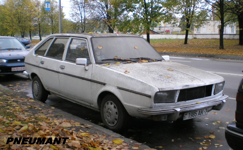 1985 AK-7, Renault 20 1st gen (X27), 1976–1983