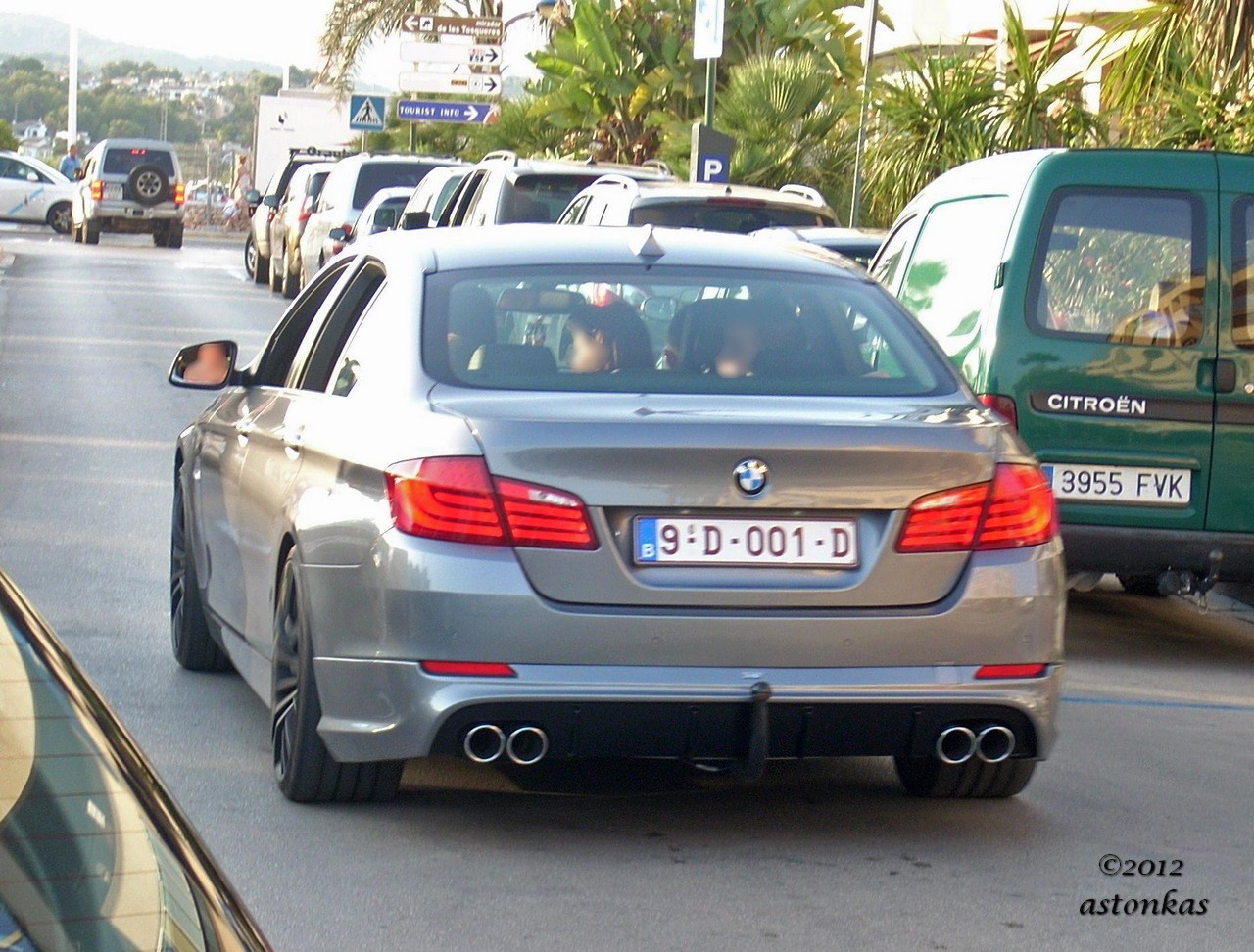 9-D-001-D, BMW 5 Series 6th gen Sedan (F10/F18), 2010–2017