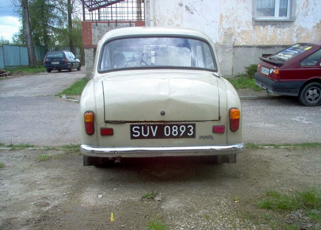 SUV 0893, FSM Syrena 2-door Sedan (105) (S-31), 1972–1983