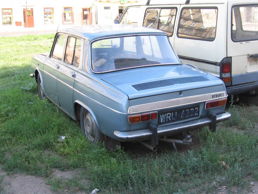 WRU 6222, Renault 10 1st gen Sedan (119), facelift, 1967–1971