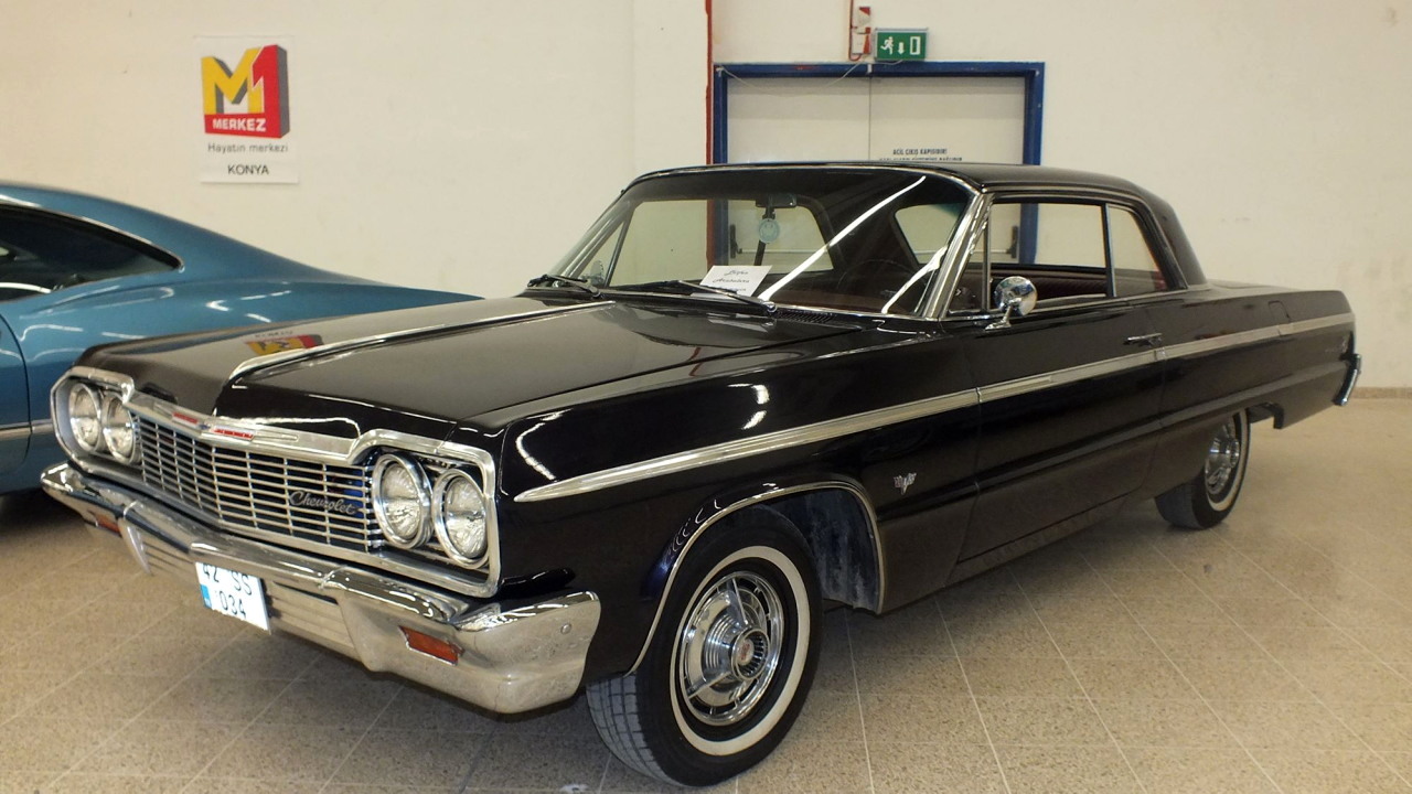 42 SS 034, Chevrolet Impala 3rd gen 1964 2-door Hardtop (1747/1847/1347/1447; B-body), 3rd facelift, 1963–1964