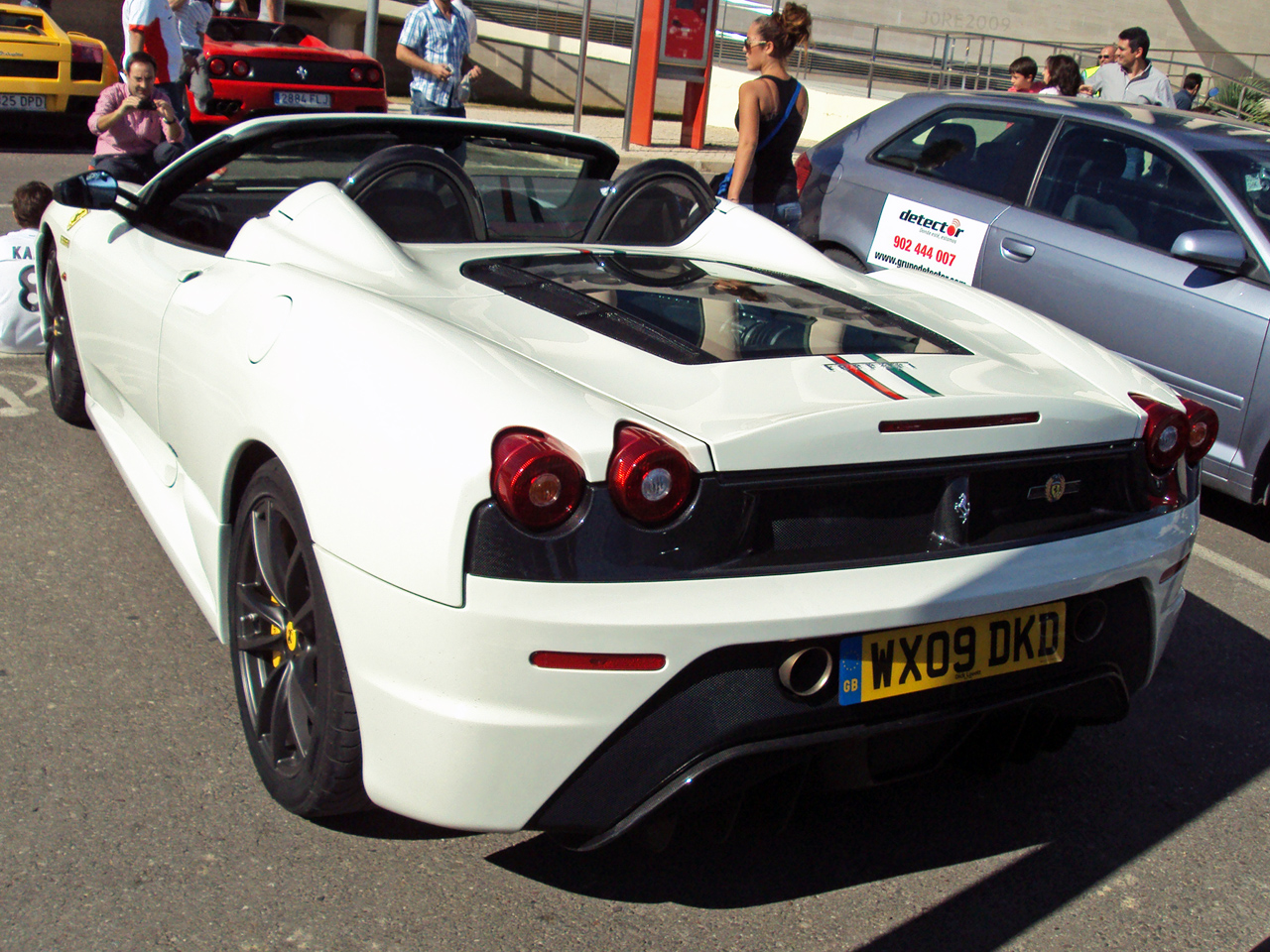 WX09DKD, Ferrari Scuderia Spider 16M 1st gen (F131), 2008