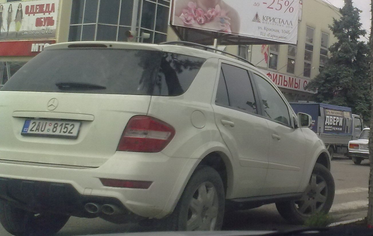 2AU 8152, Mercedes-Benz M-Klasse 2nd gen (W164), 2005–2011