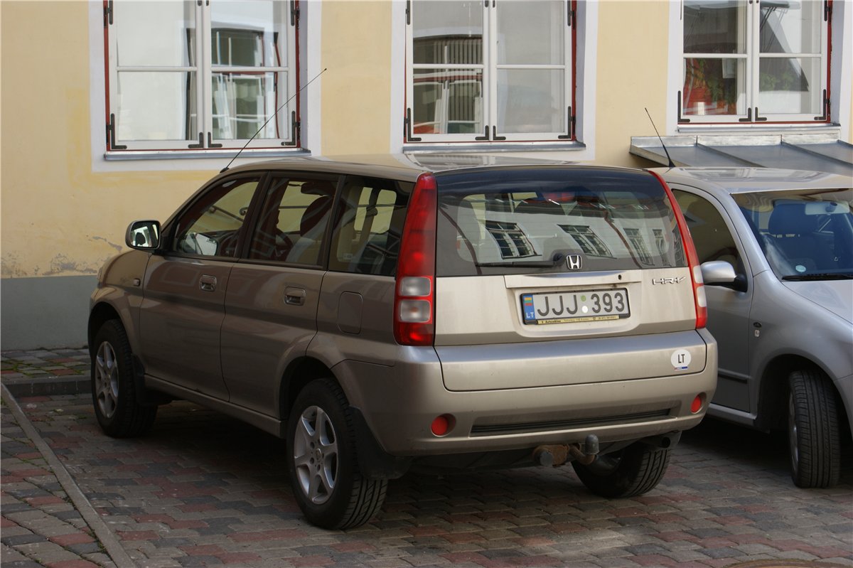 JJJ 393, Honda HR-V 1st gen 5-door SUV (GH), 1998–2005