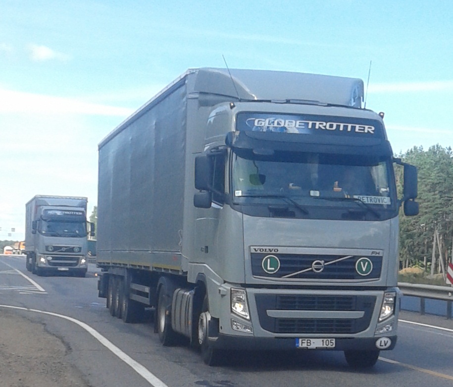 FB-105, Volvo FH 2nd gen, facelift, 2008–2012