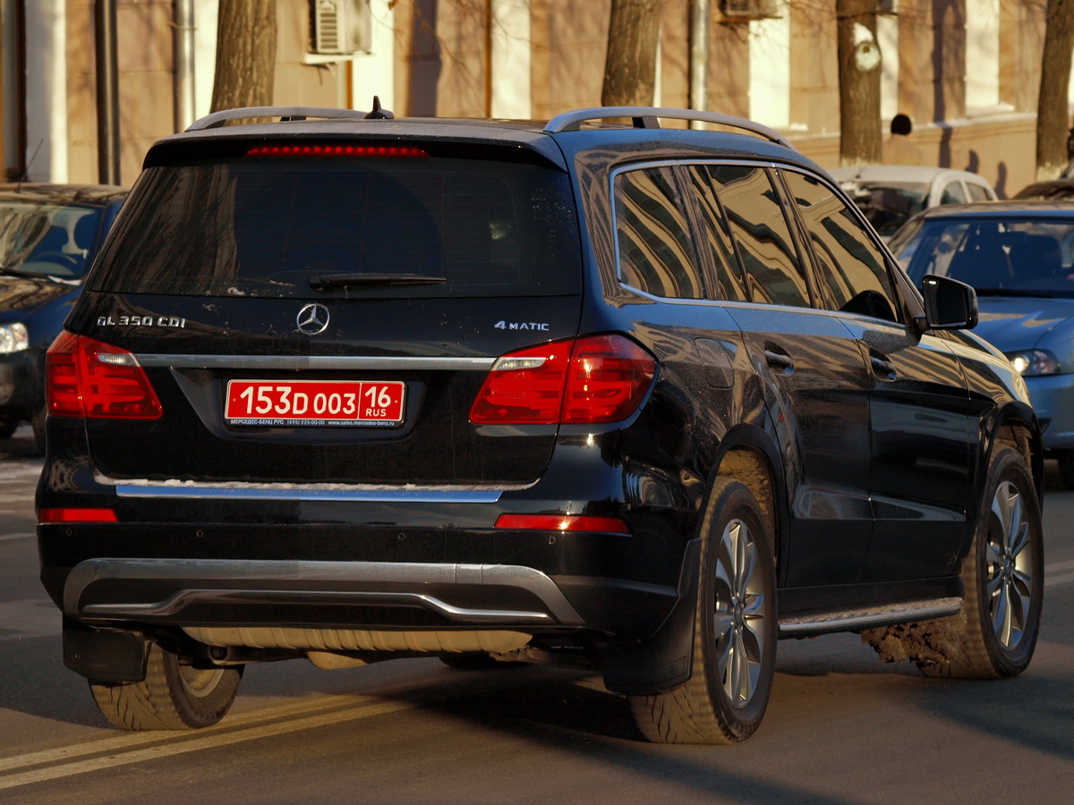 153 D 003 16, Mercedes-Benz GL-Klasse 2nd gen (X166), 2012–2015