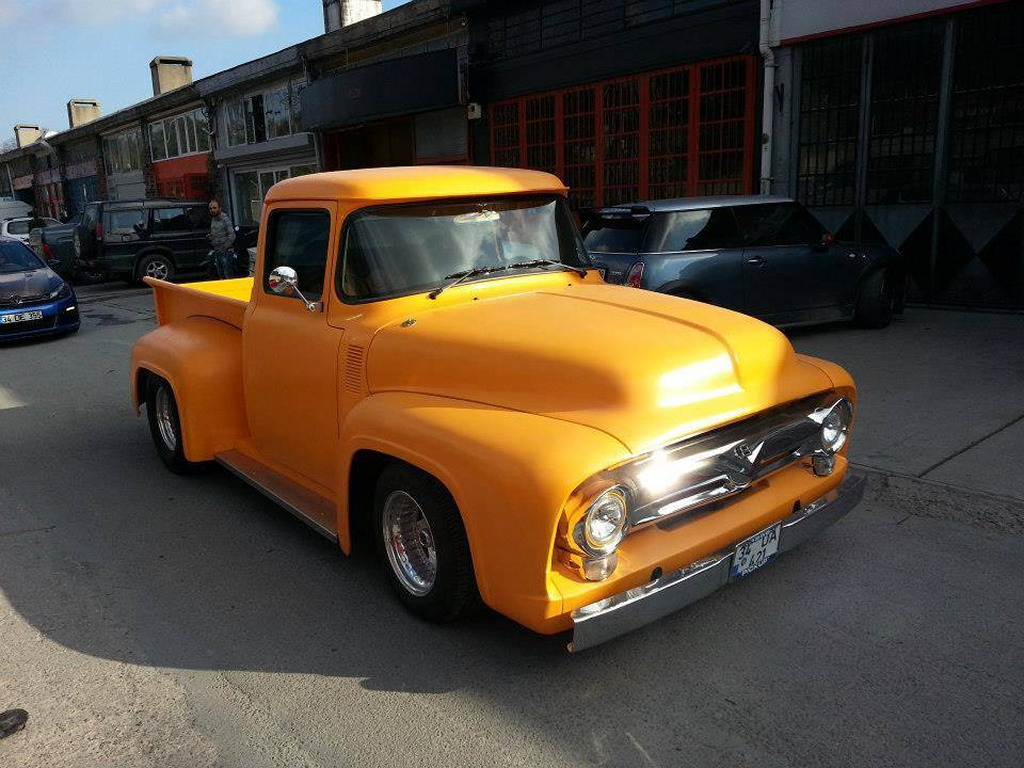 34 DA 421, Ford F-100 2nd gen (Triple Economy) Pickup, 1952–1956