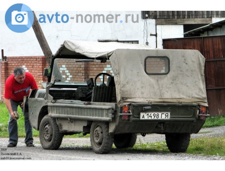 а 1498 ГЯ, LuAZ 967 ТПК