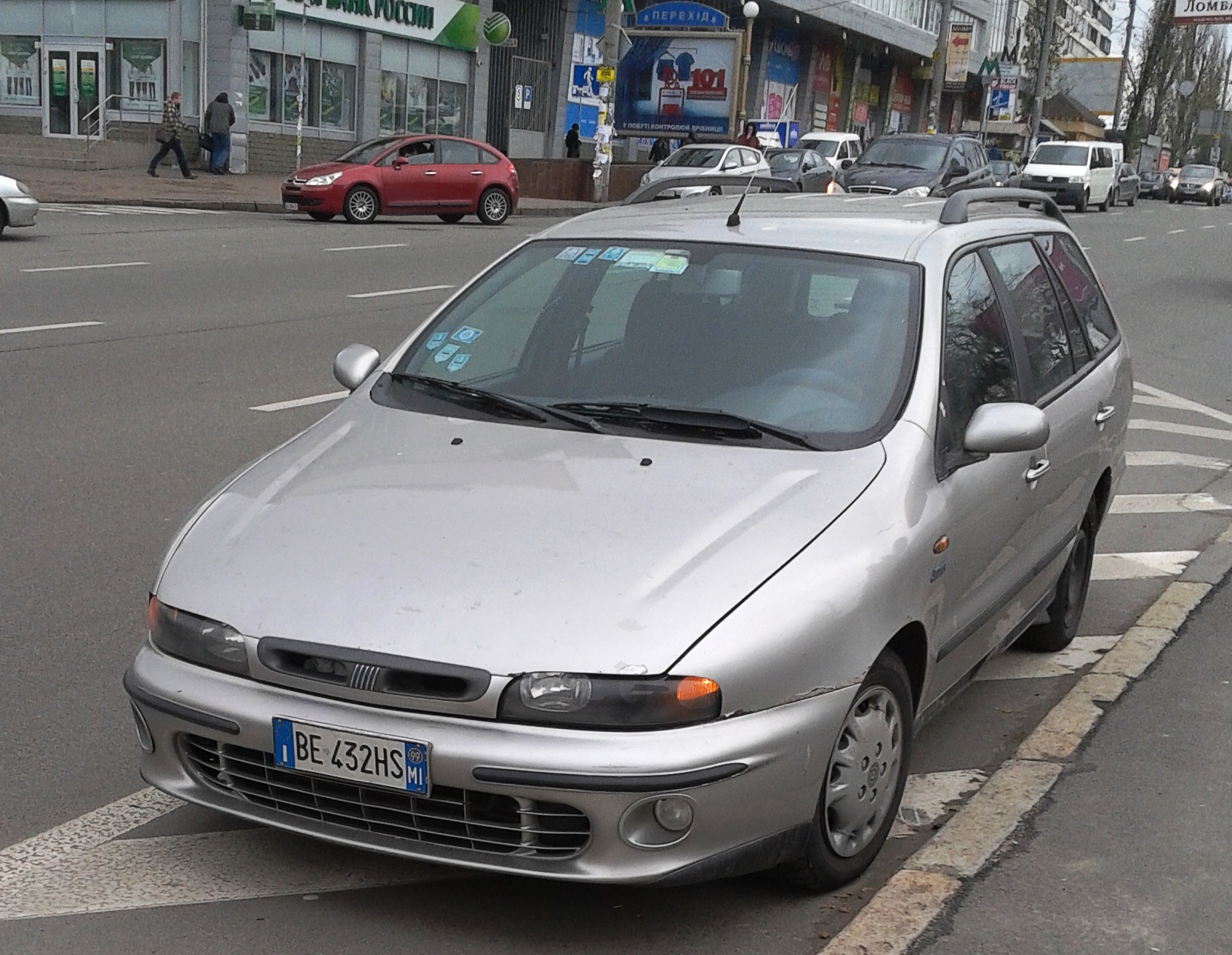 BE 432 HS, FIAT Marea 1st gen Weekend Wagon (185), 1996–2002 (–2007 for BR-market)