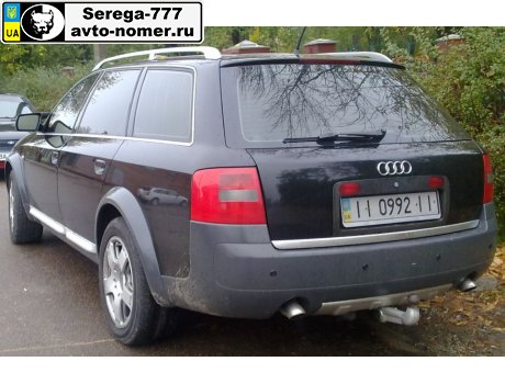 II 0992 II, Audi A6