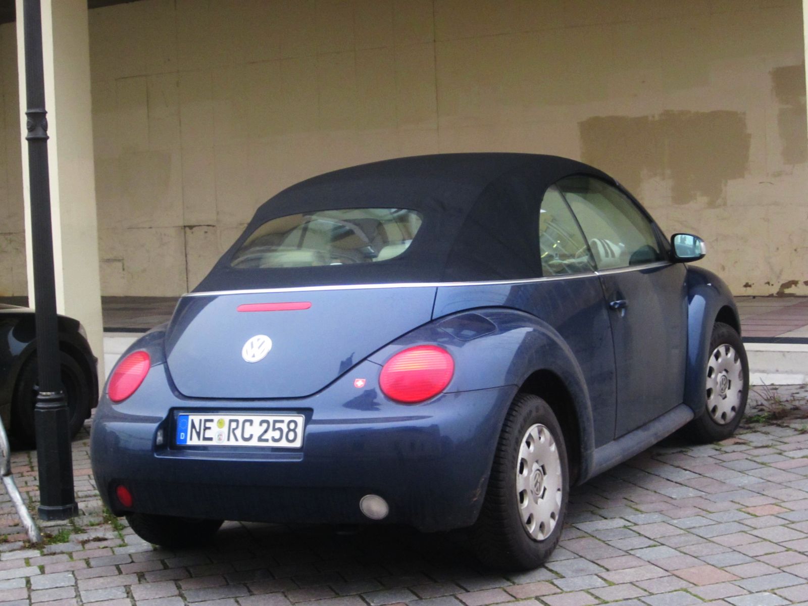 NE RC 258, Volkswagen Beetle 2nd gen (New Beetle) Cabrio (1Y), 2000–2005