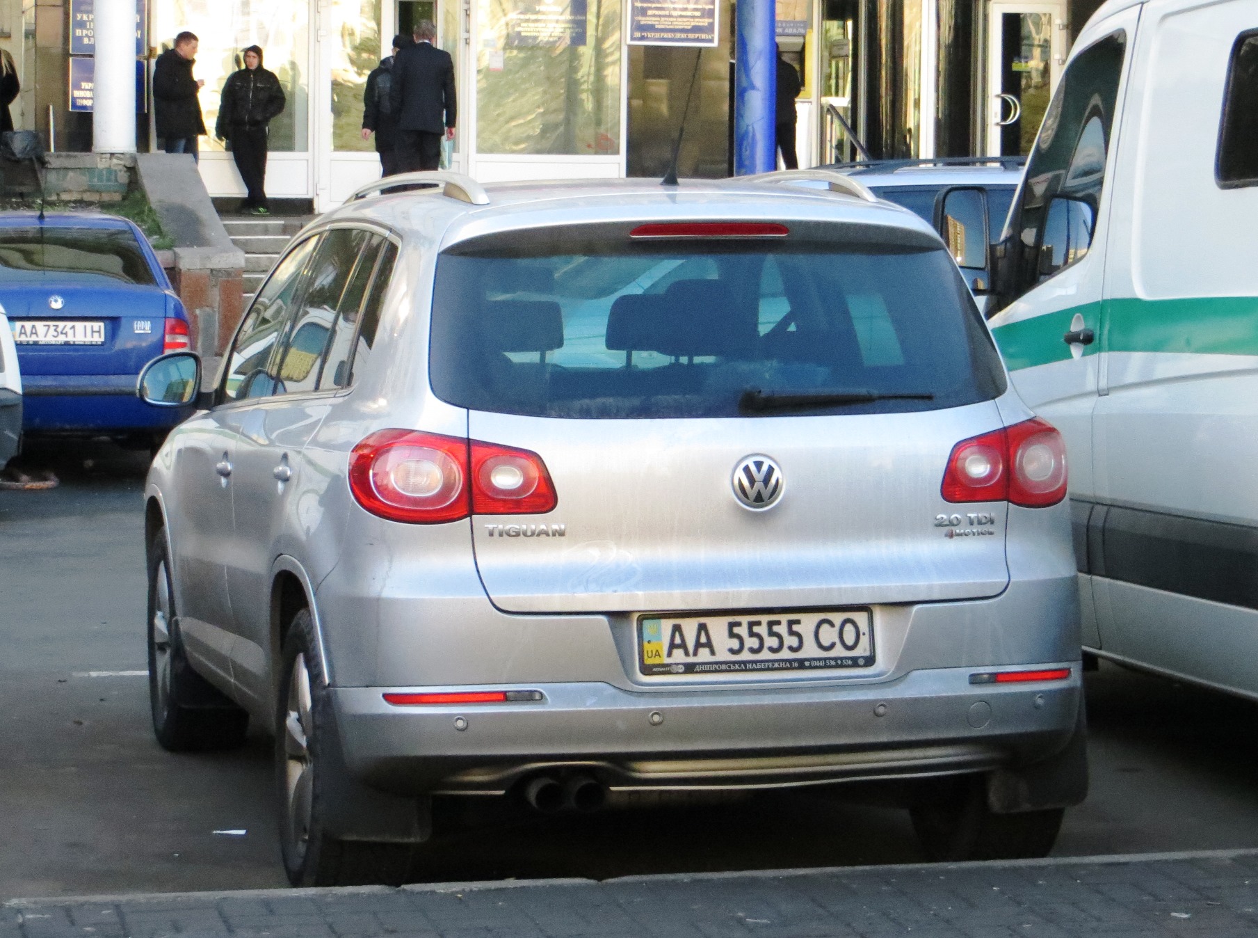 AA 5555 CO, Volkswagen Tiguan 1st gen (5N), 2007–2011