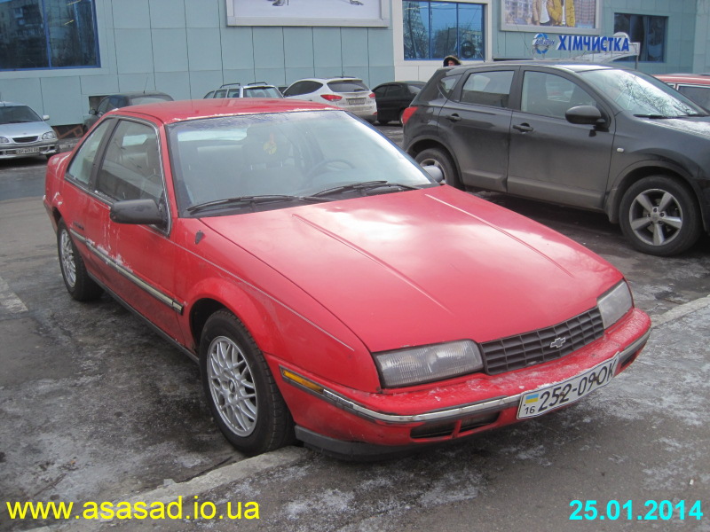 16 252-09 OK, Chevrolet Beretta 1st gen (37; L-body), 1987–1996