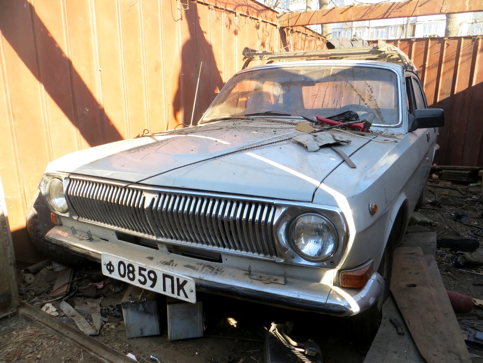 ф 0859 ПК, GAZ 24 Волга 24-10/11/17 Sedan, facelift, 1986–1992