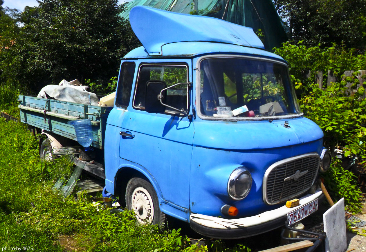 7547 CA, Barkas B1000 Truck, 1961–1990