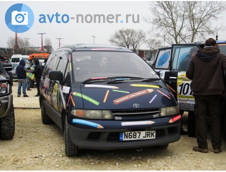 N687 JRK, Toyota Estima