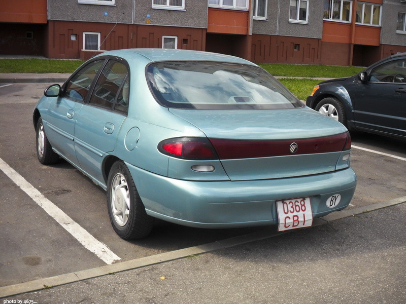 0368 CBI, Mercury Tracer 3rd gen 4-door Sedan, 1996–1999