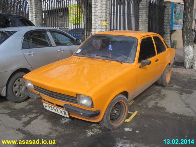 н 1392 ЖЖ, Opel Kadett 3rd gen 2-door Sedan (C), 1973–1979